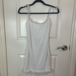 White Body-con Dress - Lucy in the Sky